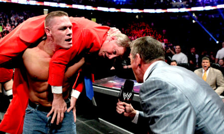 John Cena John Laurnaitis Vince McMahon