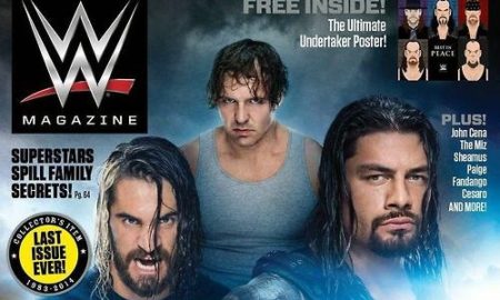 wwe magazine arrete