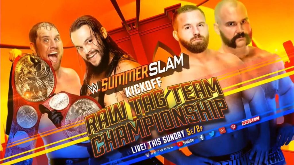 WWE SummerSlam 2018 : The Revival Face à La B-Team Pour Les Titres Par ...