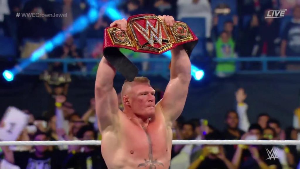 WWE Crown Jewel : Brock Lesnar Redevient Champion Universal