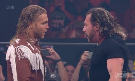 resultats aew dynamite road rager hangman page kenny omega