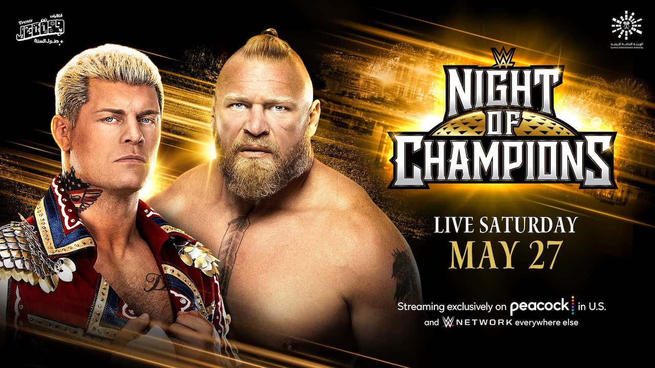 WWE Night of Champions 2023 Cody Rhodes et Brock Lesnar s
