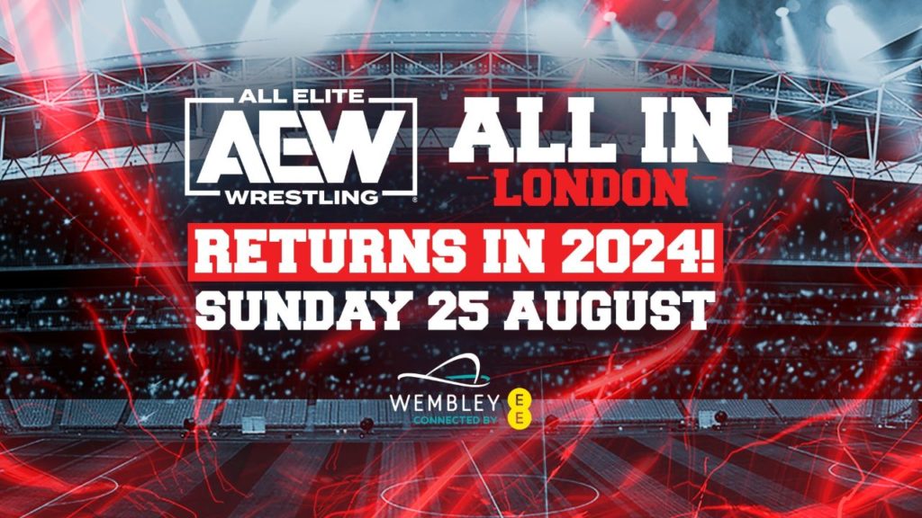 Les billets pour AEW All In 2024 en vente le 1er décembre