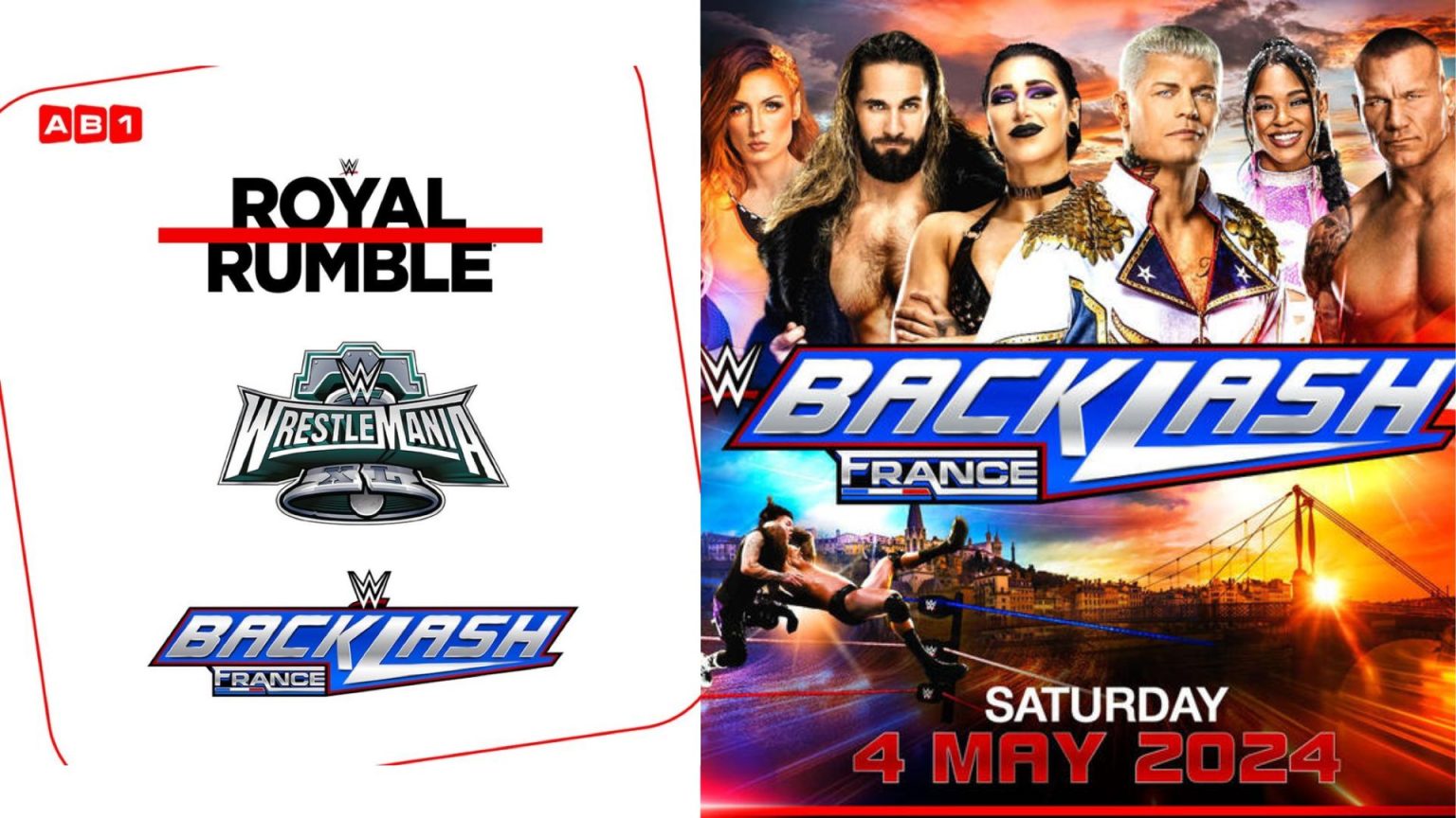 WWE Royal Rumble 2024, WrestleMania 40 et Backlash France seront