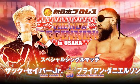 Carte de NJPW The New Beginning in Osaka 2024