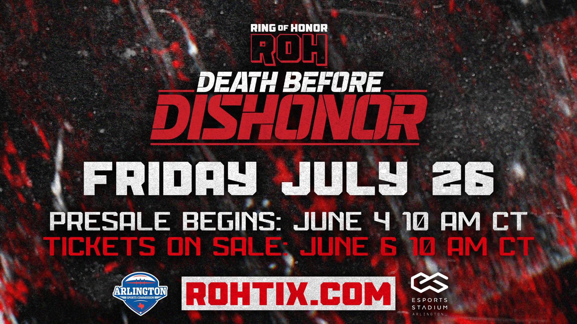 La Ring of Honor annonce Death Before Dishonor 2024.