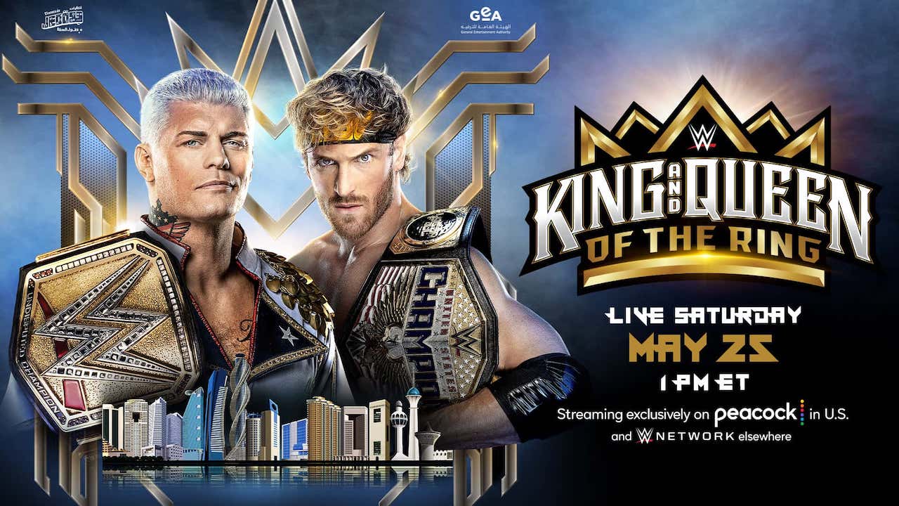 wwe king queen of the ring cody rhodes logan paul