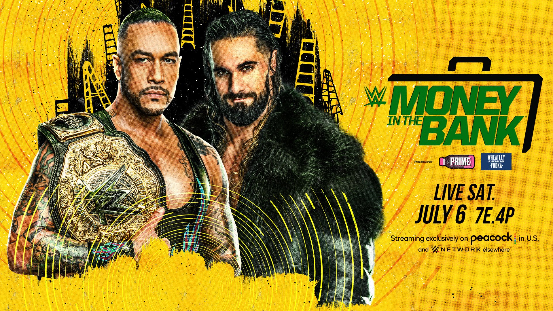 Une stipulation ajoutée au match entre Damian Priest et Seth Rollins à WWE Money In The Bank 2024.