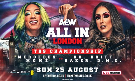 AEW All In 2024 : Britt Baker affrontera Mercedes Moné pour le titre TBS.