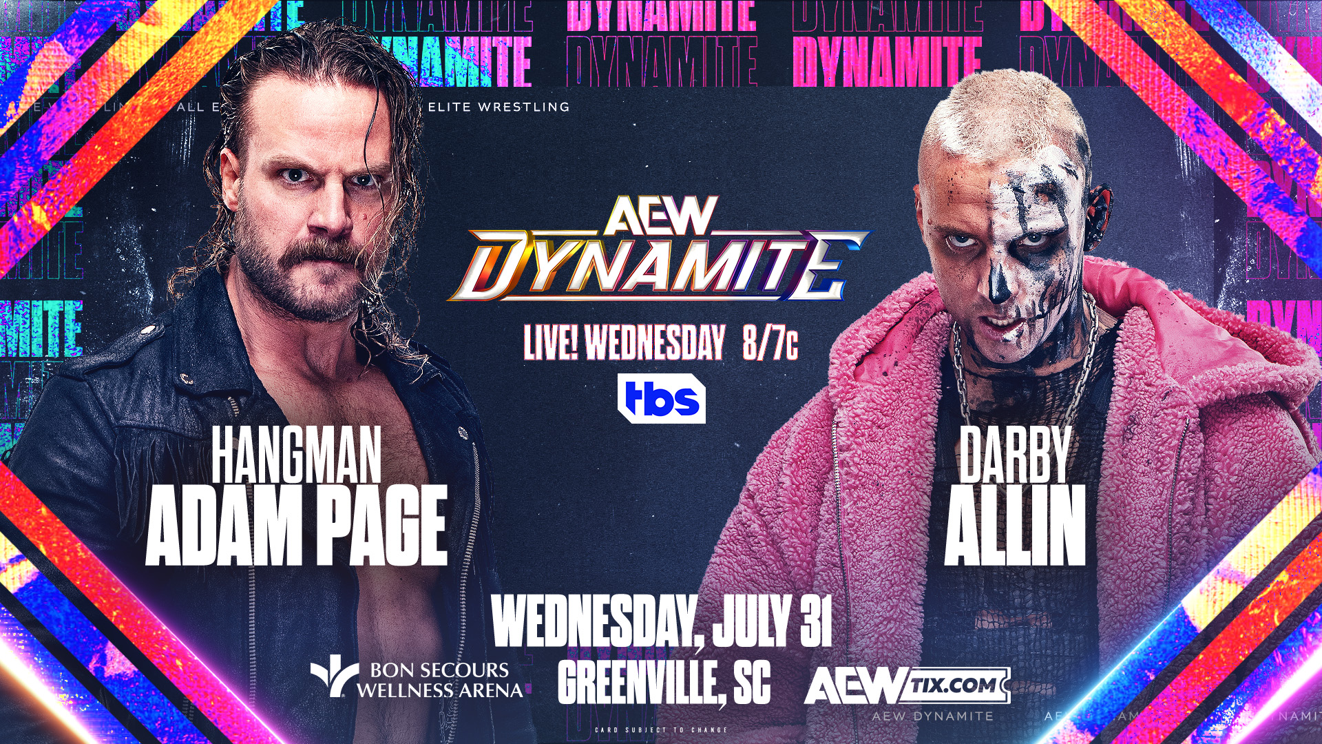 Preview de AEW Dynamite du 31 juillet.