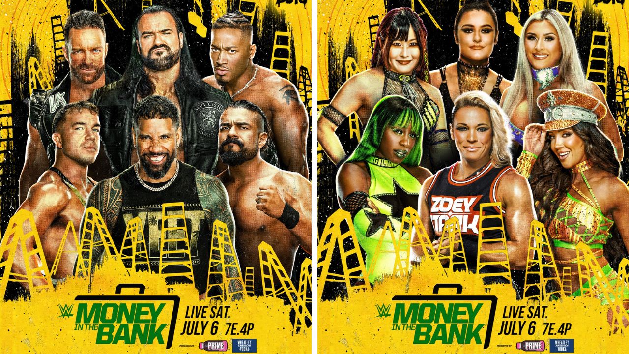 WWE Money In The Bank 2024 : Les matchs de l'échelle sont connus.