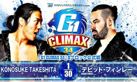 njpw g1 climax 34 resultats jour 8