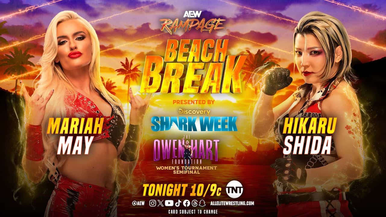 Résultats de AEW Rampage : Beach Break du 5 juillet.