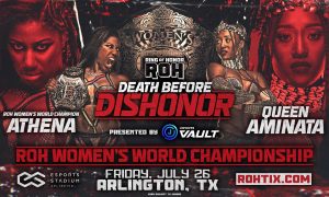 Deux matchs annoncés pour ROH Death Before Dishonor 2024.