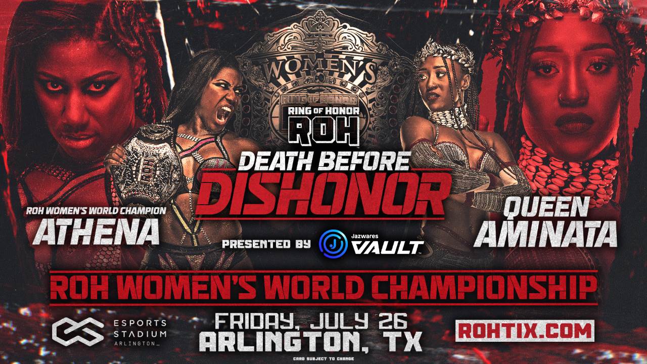 Deux matchs annoncés pour ROH Death Before Dishonor 2024.