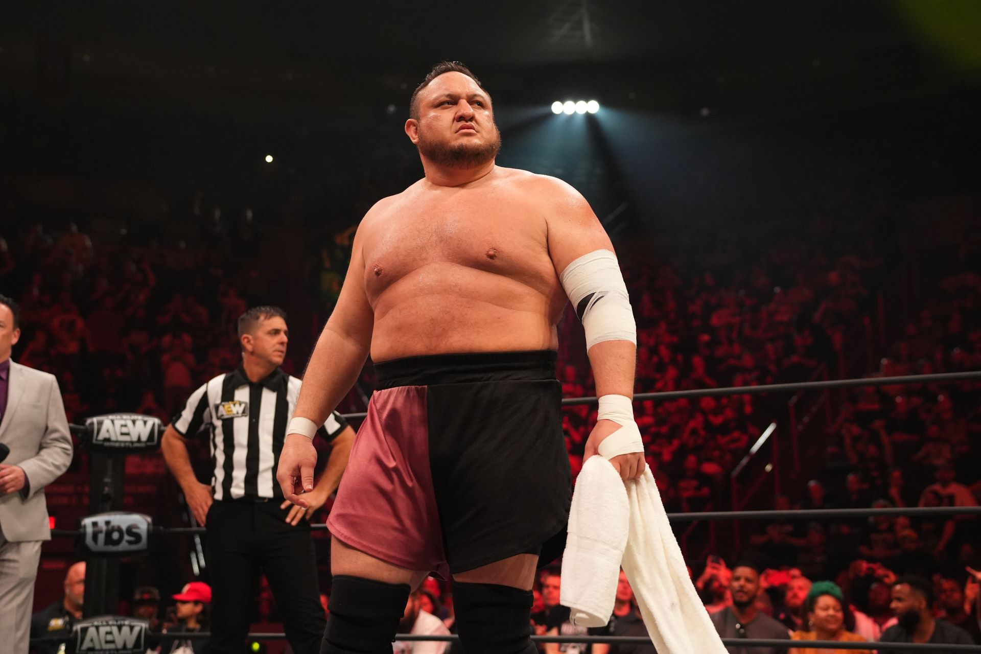 AEW : Samoa Joe sera peu présent cet été.