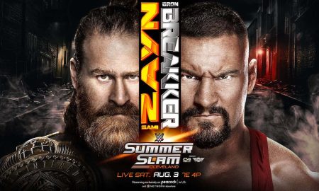 wwe summerslam 2024 carte sami zayn bron breakker