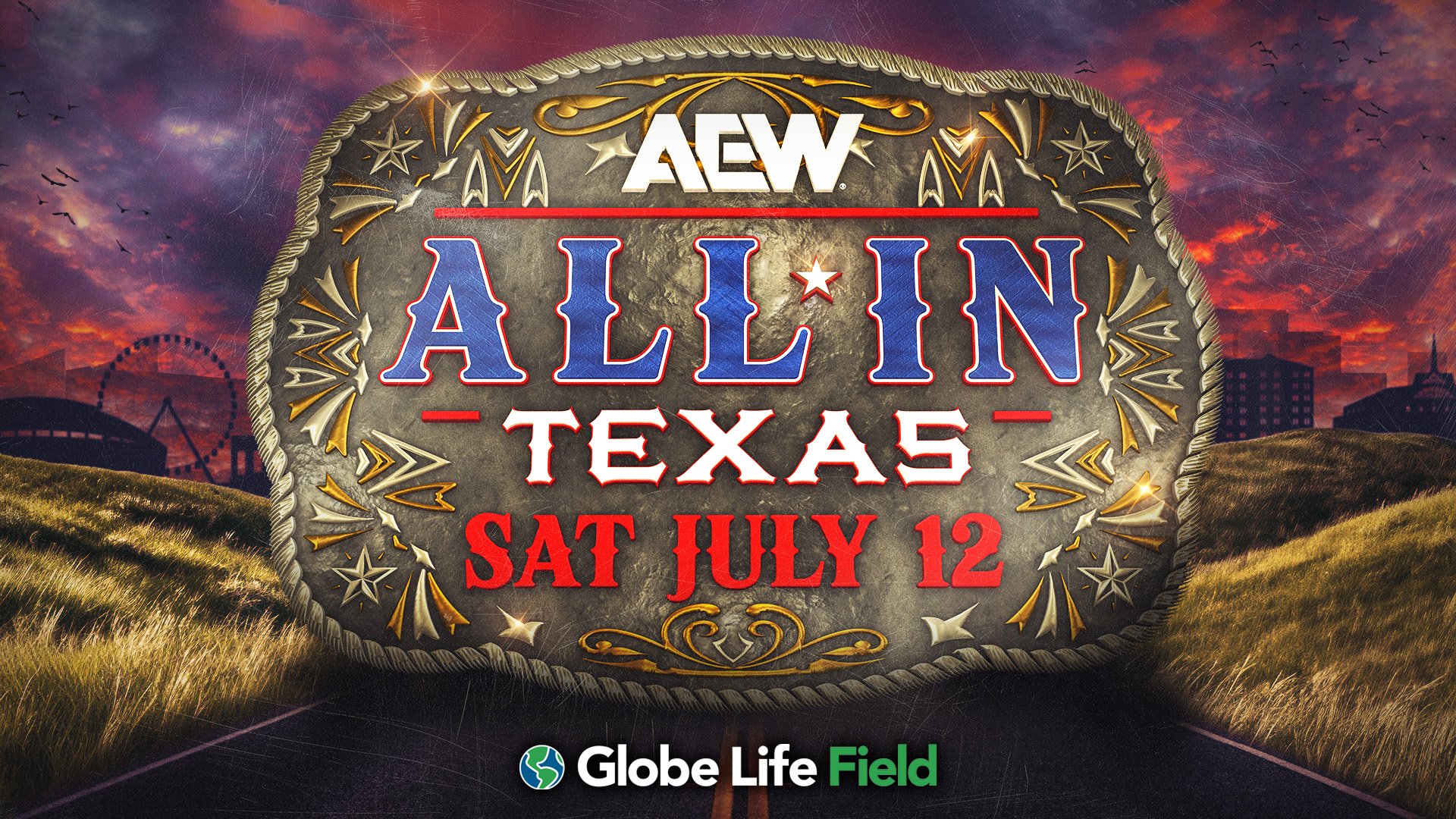 AEW All In 2025 aura lieu au Texas au mois de juillet.