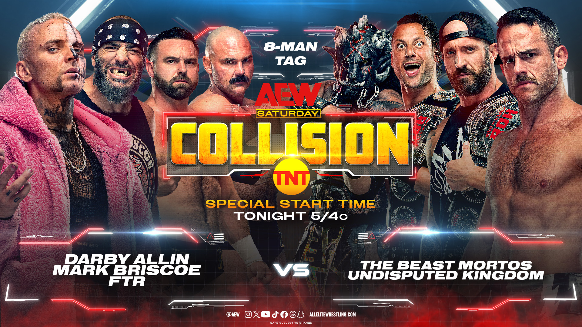 Résultats de AEW Collision du 3 août.