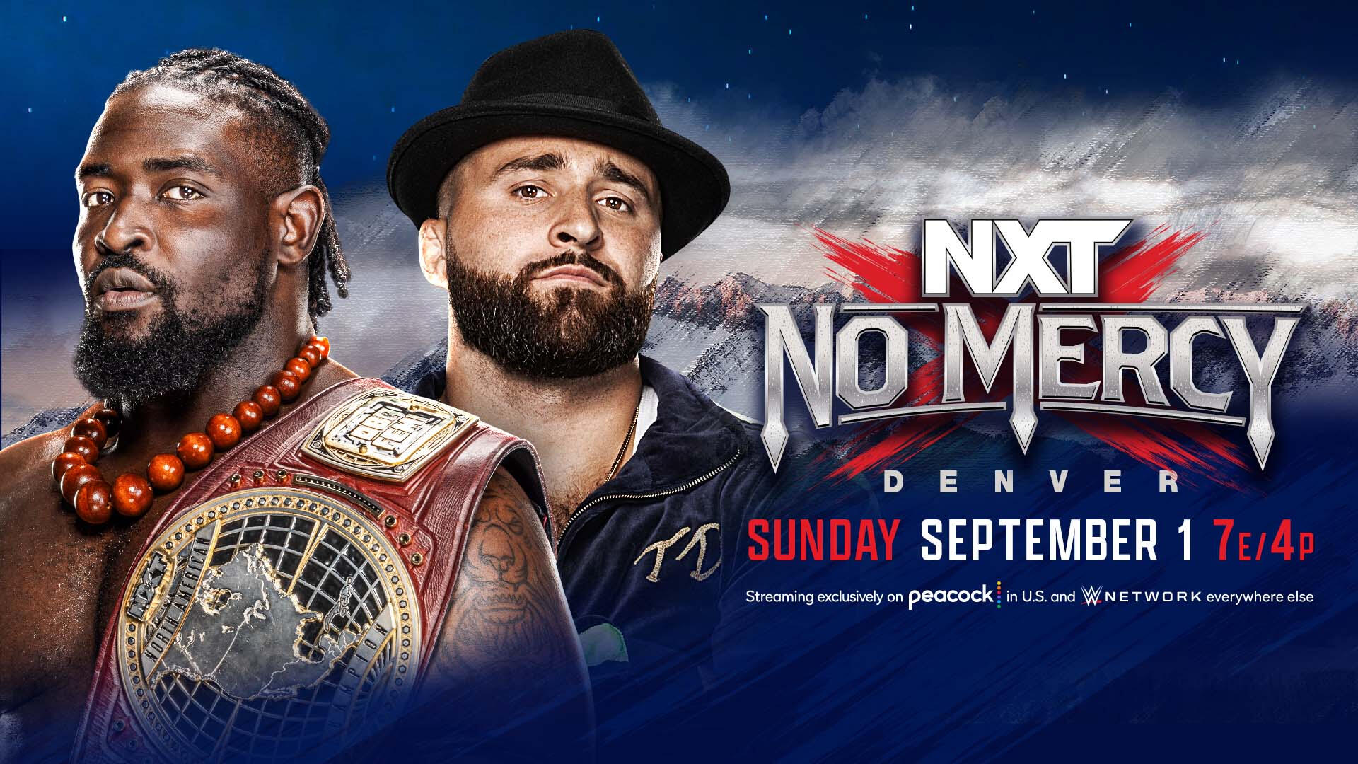 Cinq matchs de championnat annoncés pour NXT No Mercy 2024.