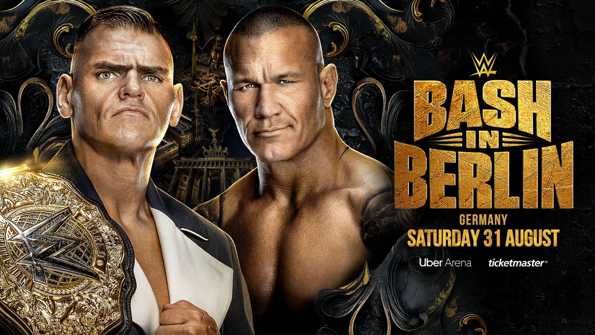 Carte de WWE Bash In Berlin.