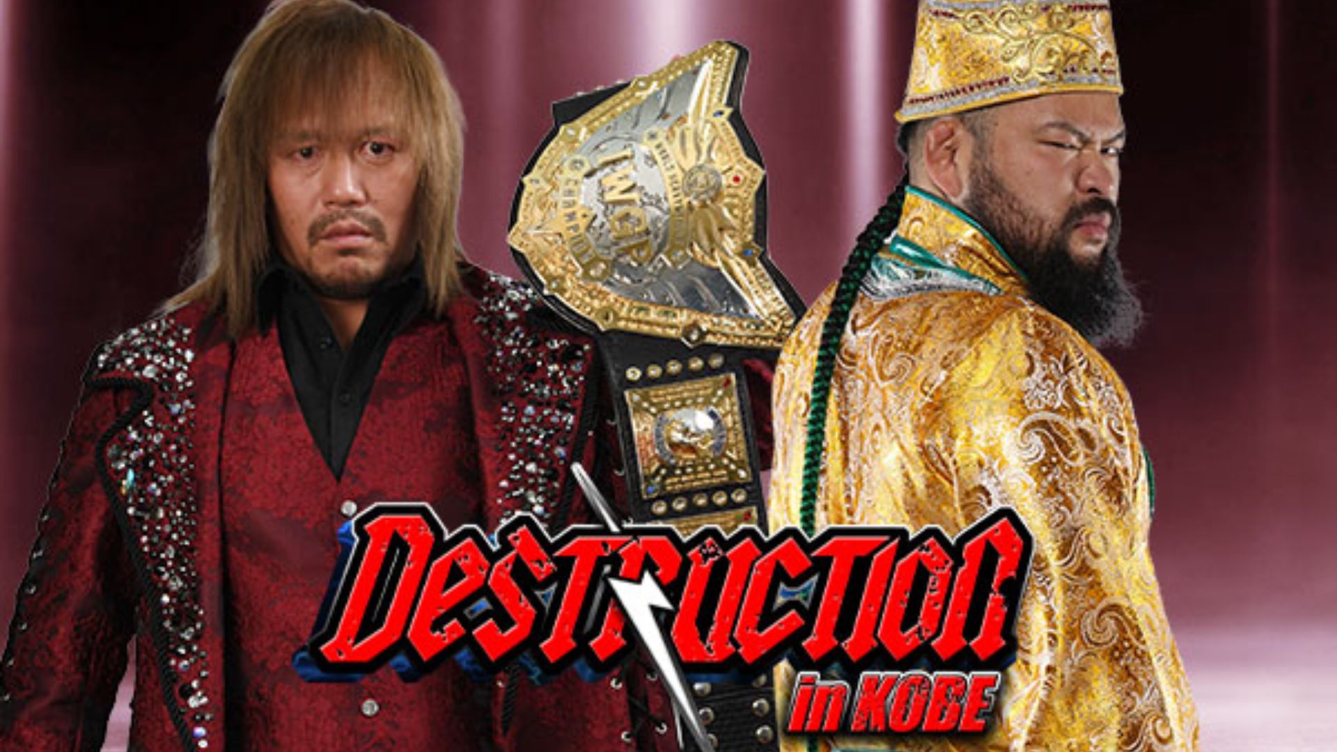 Deux matchs de titre annoncés pour NJPW Destruction in Kobe 2024.