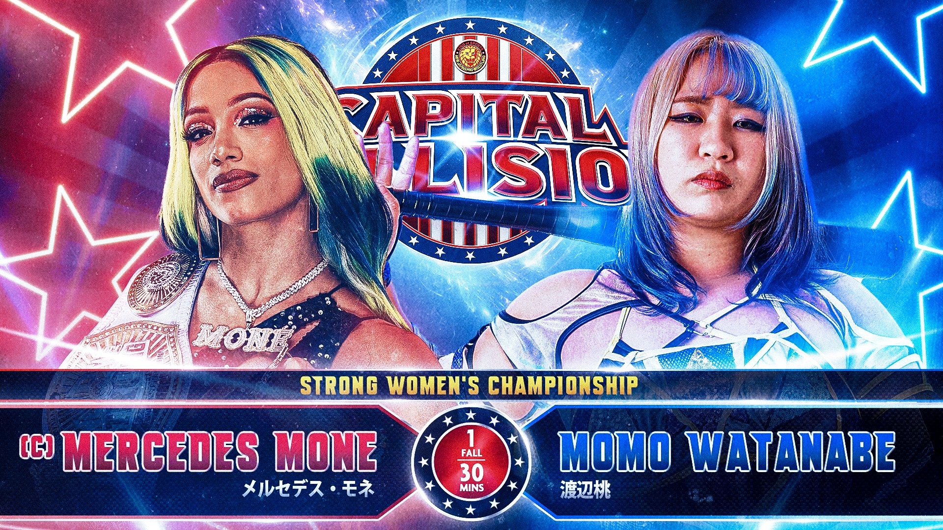 Deux nouveaux matchs annoncés pour NJPW Capital Collision 2024.