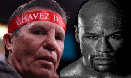 Julio César Chávez a lancé un défi à Floyd Mayweather