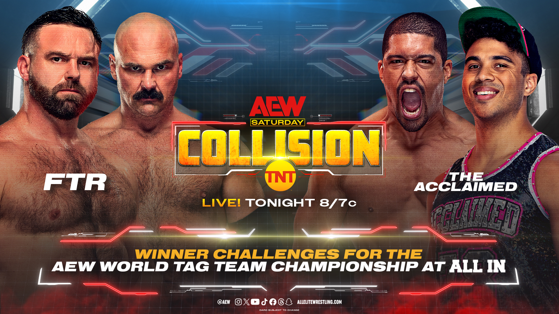 Résultats de AEW Collision du 17 août.