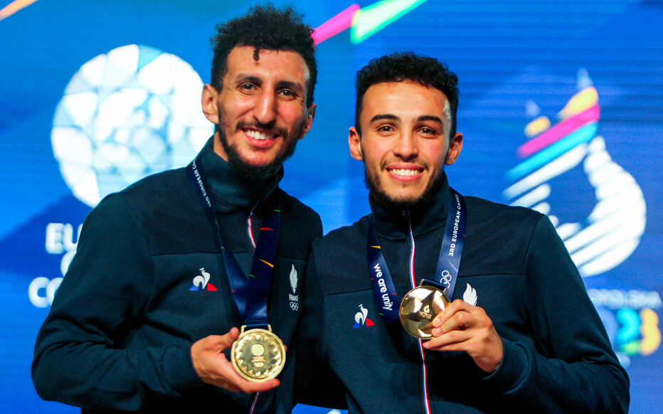 Sofiane Oumiha et Billal Bennama final jo