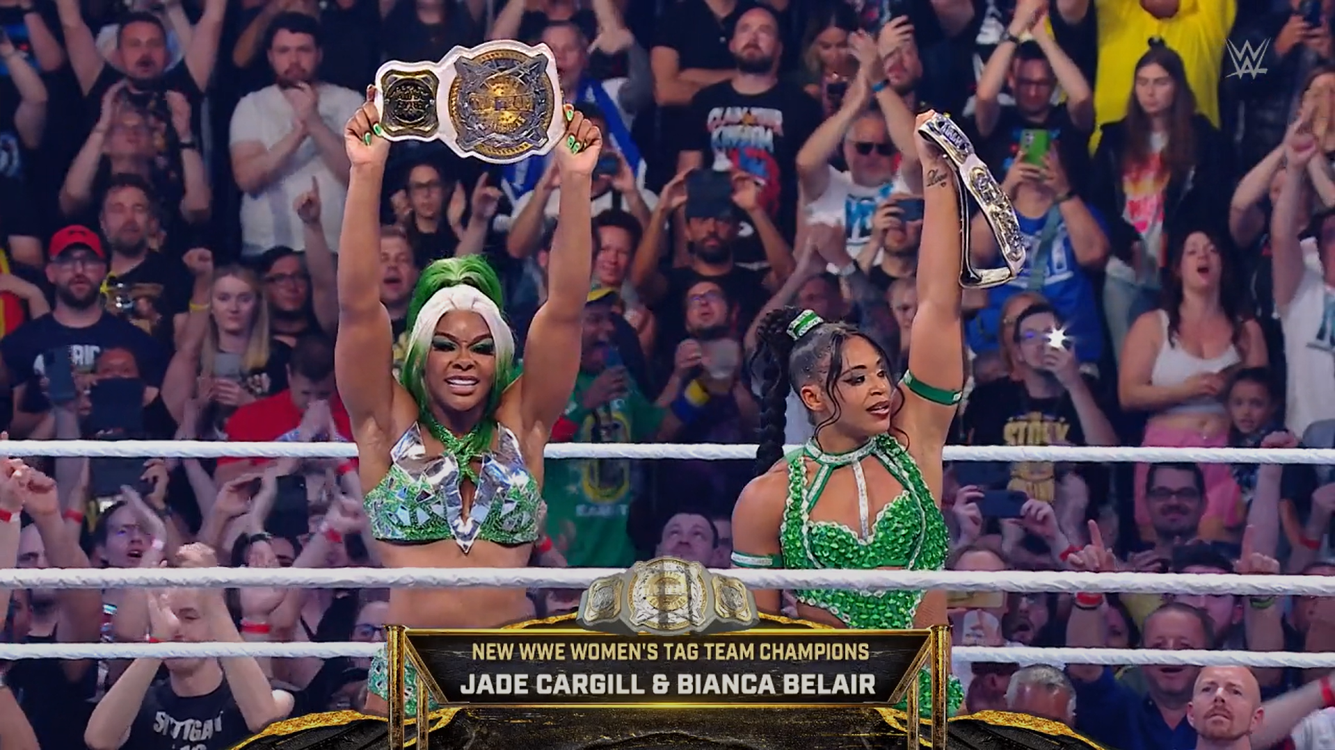 WWE Bash In Berlin : Bianca Belair et Jade Cargill à nouveau championnes par équipe.