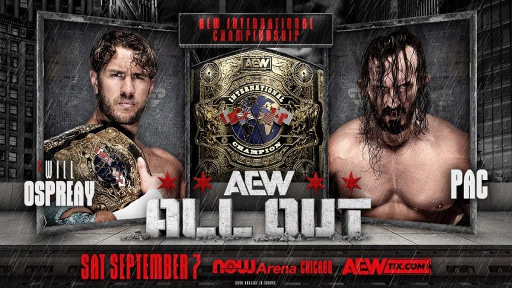 Trois matchs annoncés pour AEW All Out 2024.