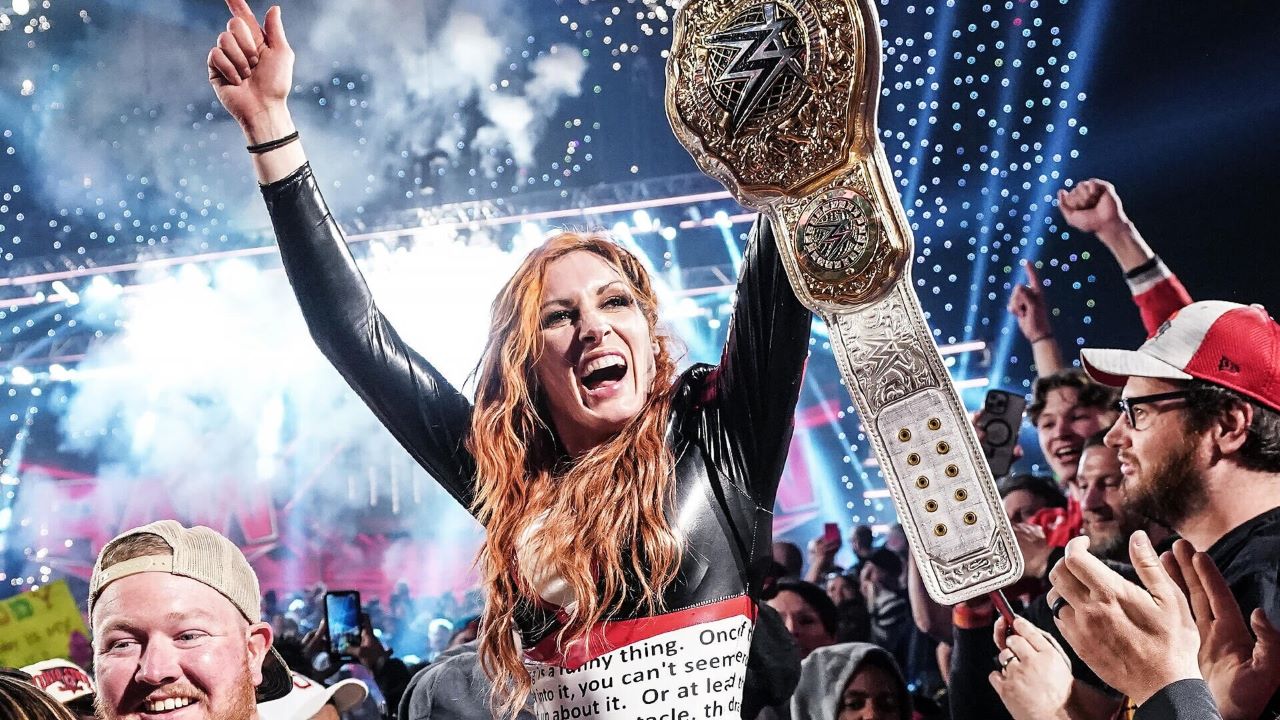 becky lynch wwe champion