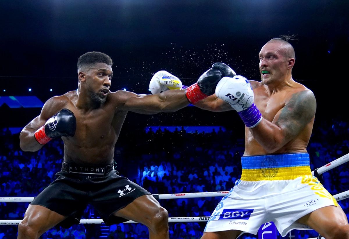 Anthony Joshua se prononce sur Fury-Usyk avant de combattre Dubois