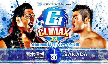 njpw g1 climax 34 jour 11