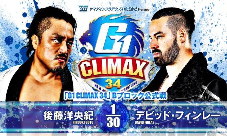 njpw g1 climax 34 jour 12