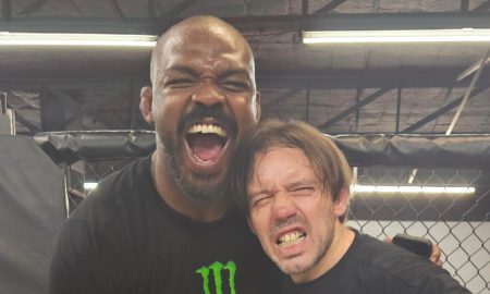 Jon Jones s'associe à Jean-Charles Skarbowsky pour son combat face Miocic