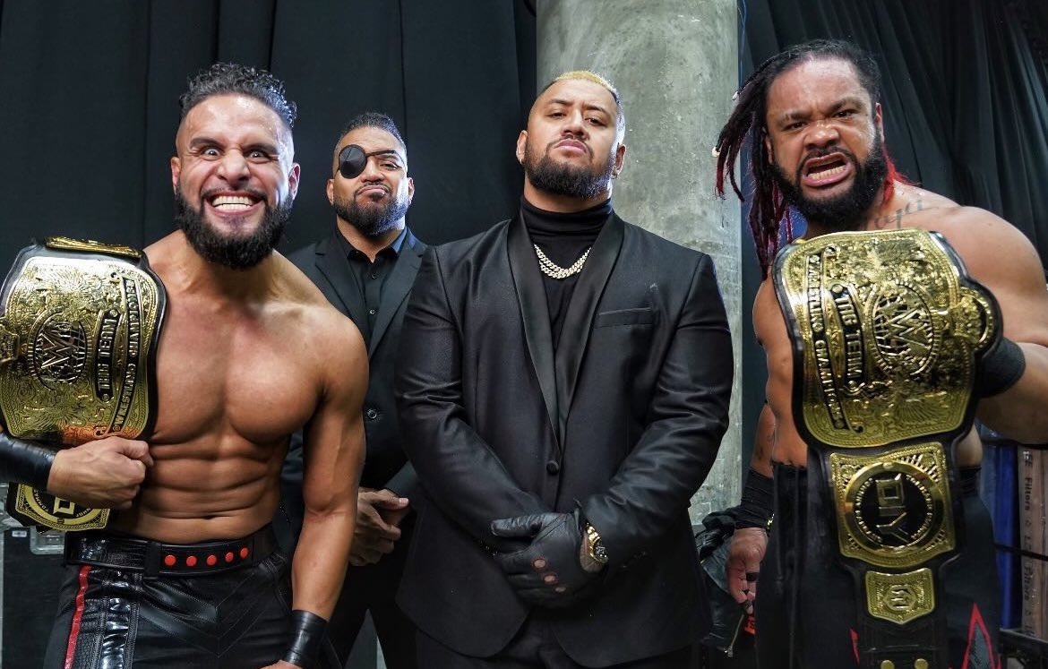 SmackDown : Tama Tonga et Jacob Fatu champions par équipe de la WWE.