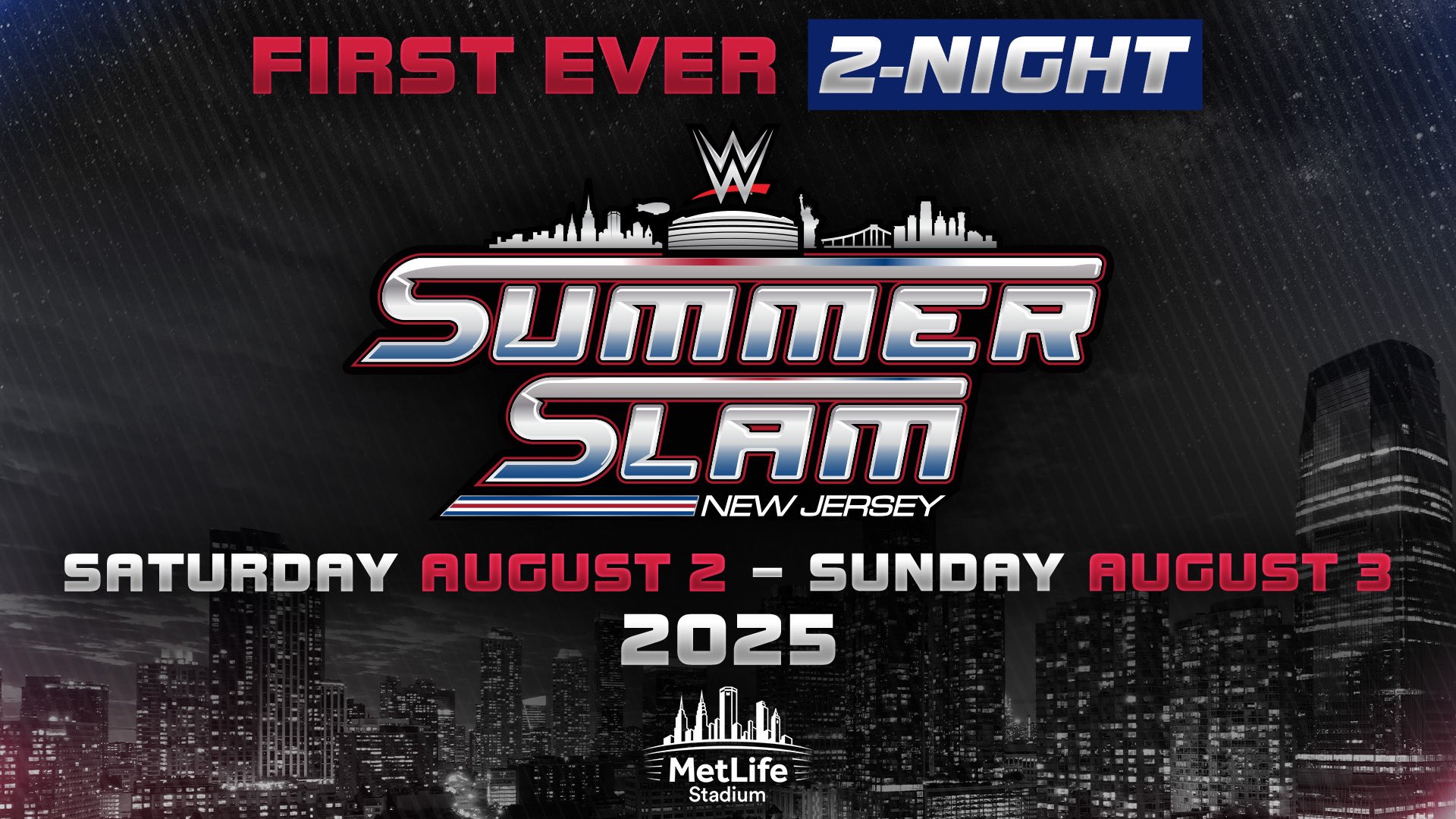 La WWE annonce le lieu et la date de SummerSlam 2025.