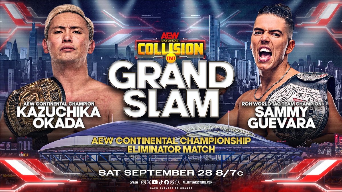 Preview de AEW Collision : Grand Slam 2024.