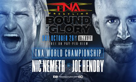 TNA Bound For Glory 2024 : Joe Hendry défiera Nic Nemeth pour le titre mondial.