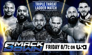 WWE SmackDown : Un match de l'échelle pour les titres par équipe la semaine prochaine.