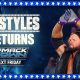 aj styles smackdown retour