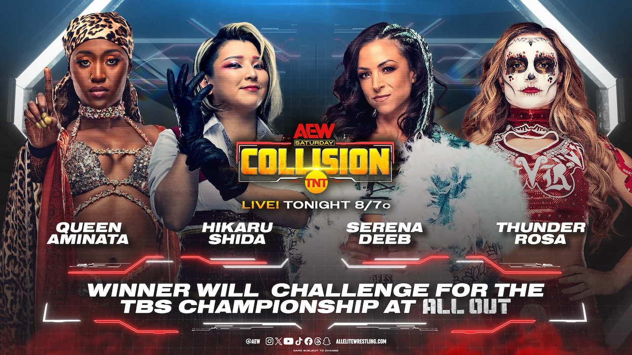 Résultats de AEW Collision du 31 août.