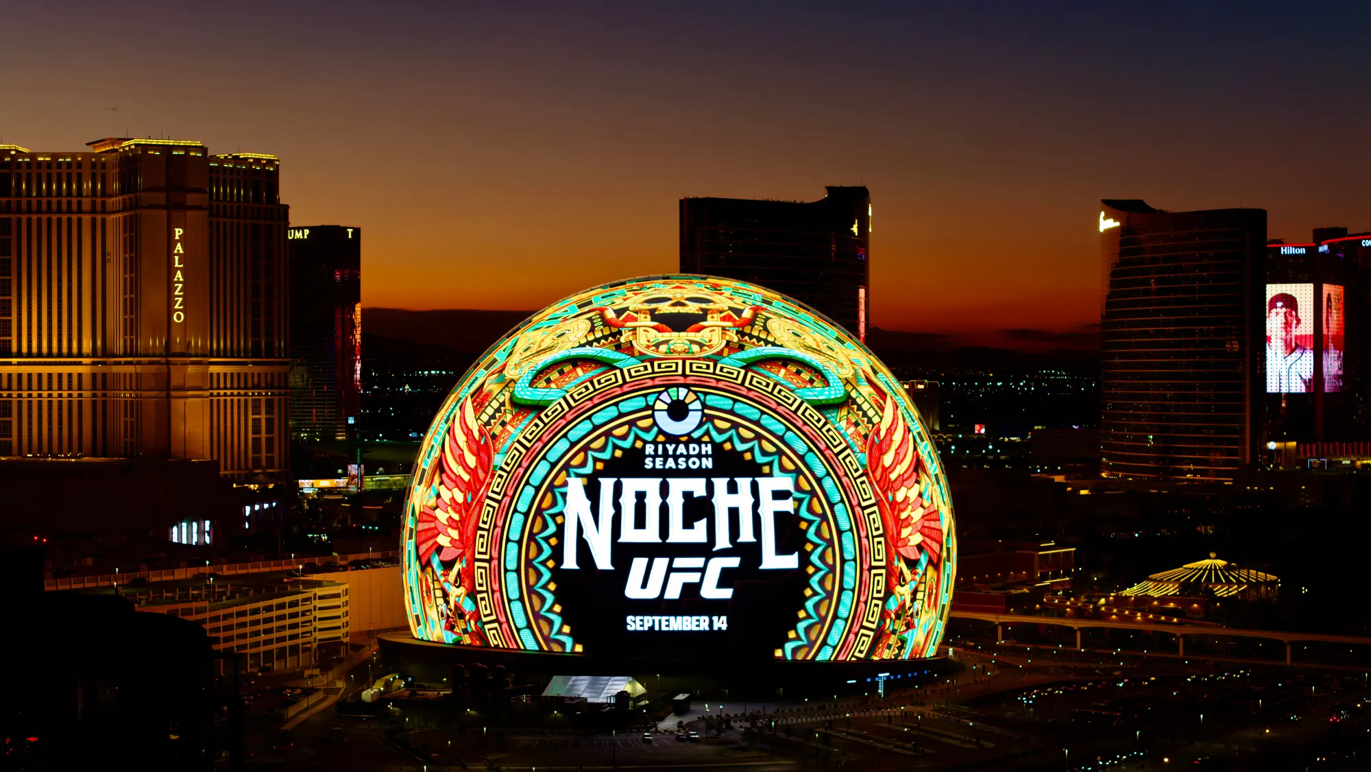 La Sphere fait le show, mais l'UFC 306 n’a pas impressionné White