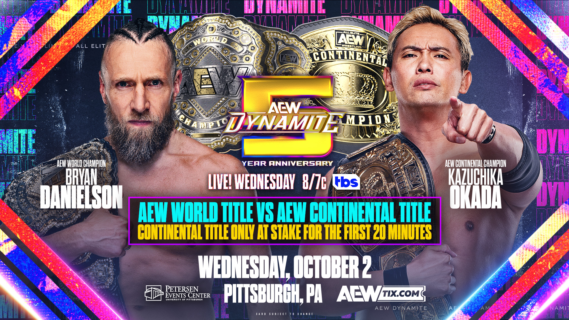 Preview de AEW Dynamite 5 du 2 octobre.