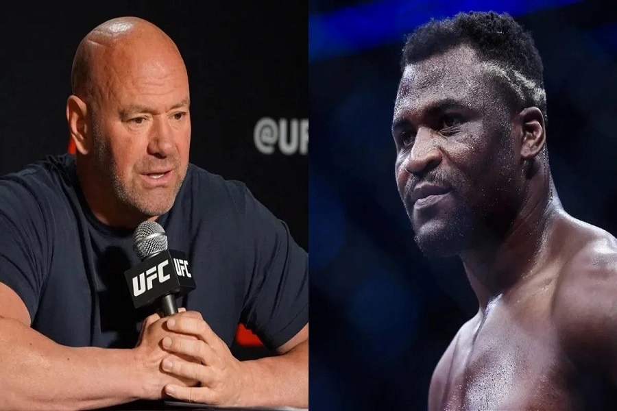 Dana White Francis Ngannou