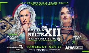 Mariah May défiée par Anna Jay à AEW Battle of the Belts XII.