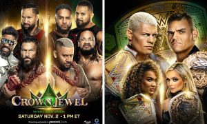 Faites vos pronostics pour WWE Crown Jewel 2024.