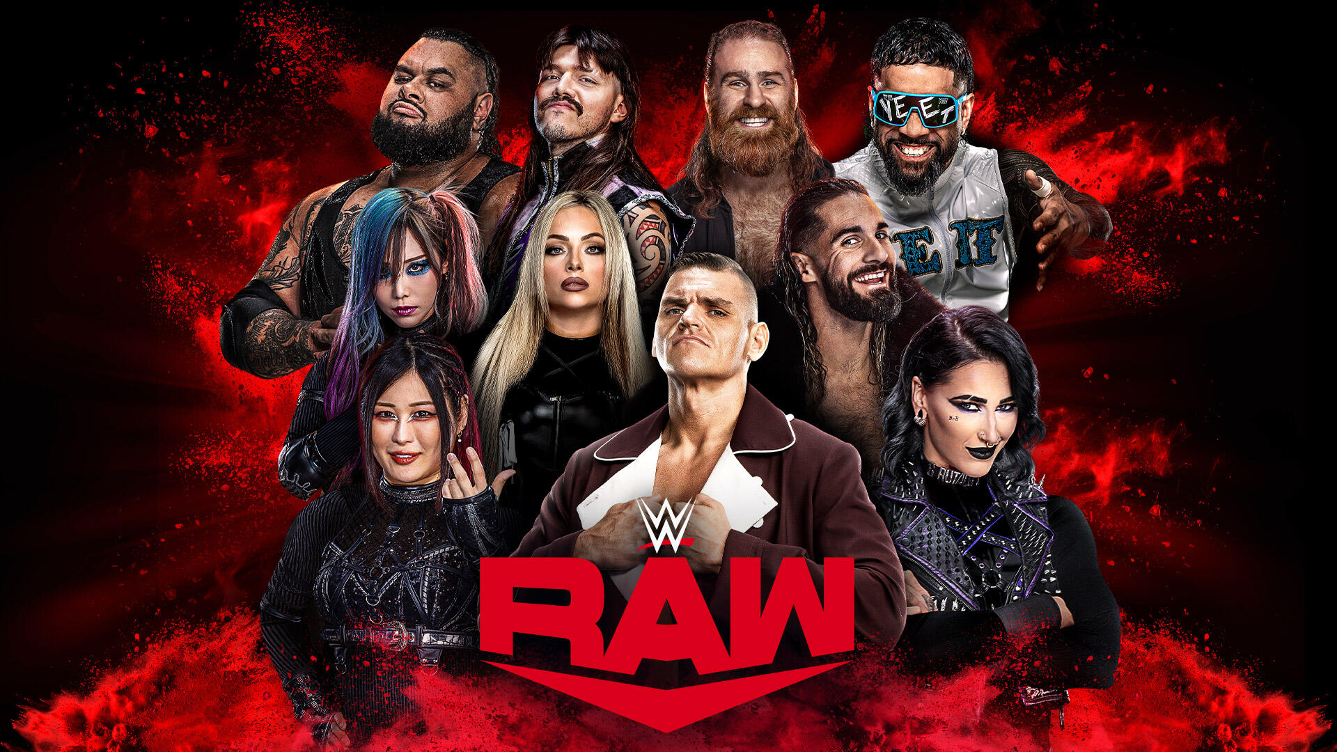 WWE Raw aura lieu en Arabie saoudite au lendemain de Crown Jewel.